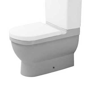 Duravit Starck 3 012809 Close Coupled Closed Back Pan Only White
