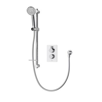 Aqualisa Dream DRMDCV1.AD.RND Concealed Thermostatic Mixer Single Outlet With Adj Kit - Round