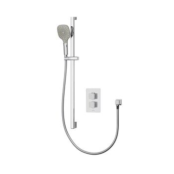 Aqualisa Dream DRMDCV1.AD.SQR Concealed Thermostatic Mixer Single Outlet With Adj Kit - Square