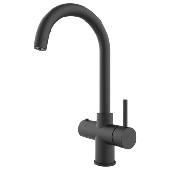 Calmag DWFK-CALHWT-MB-SWAN 3in1 Swan Neck Boiling Water Tap Matt Black